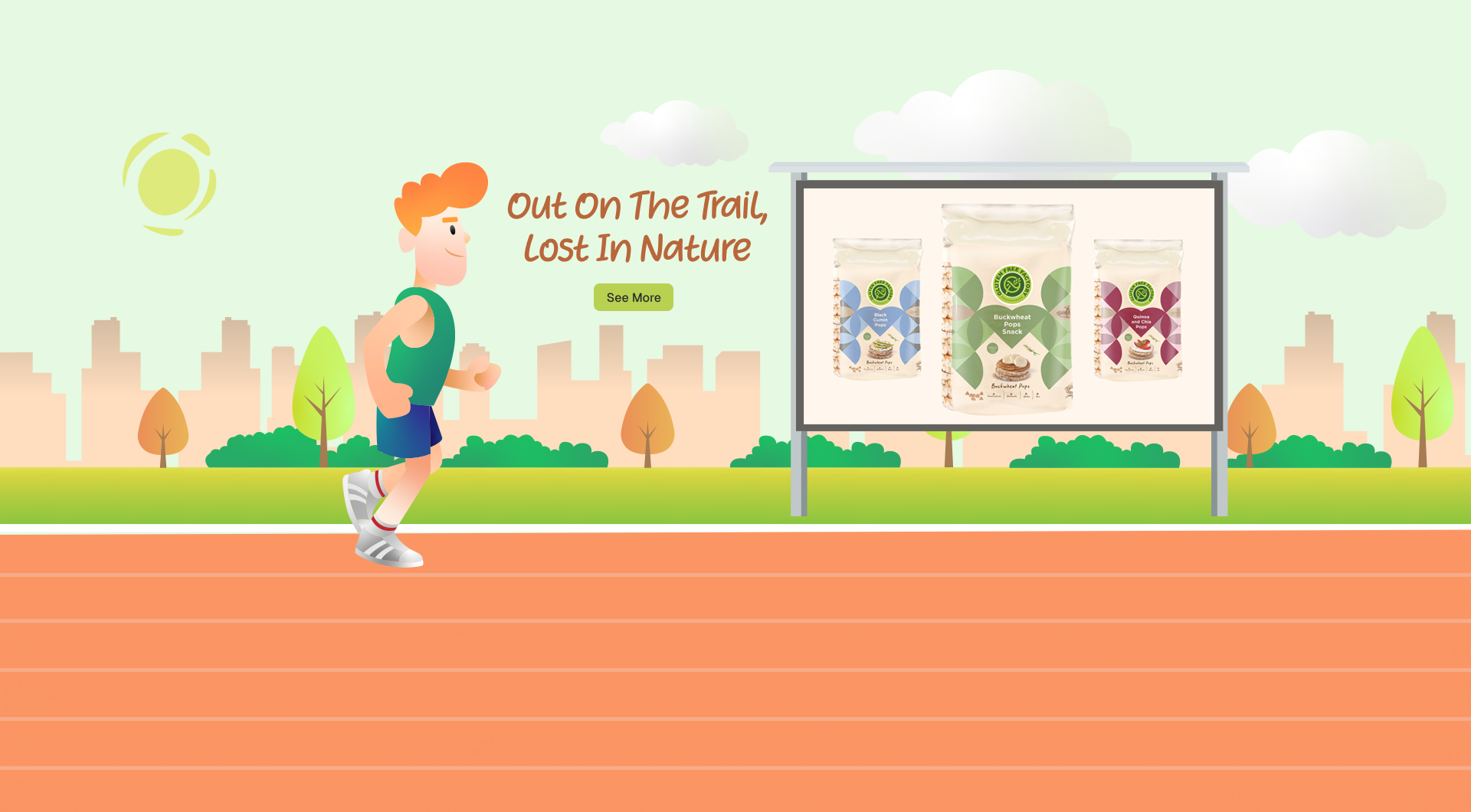 While Hiking in Nature